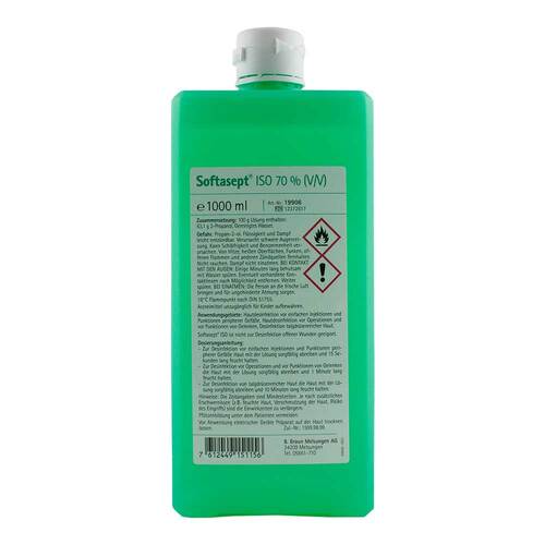 B. BraunSoftasept N ISO 70% 1 Liter FlascheDocMed GmbH